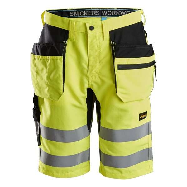 Snic shorts LiteWork High Vis Gul