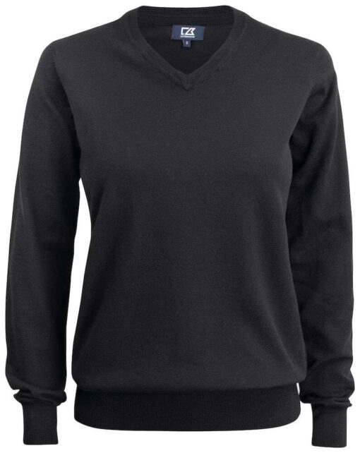CB Oakville V-neck Ladies Dark Black