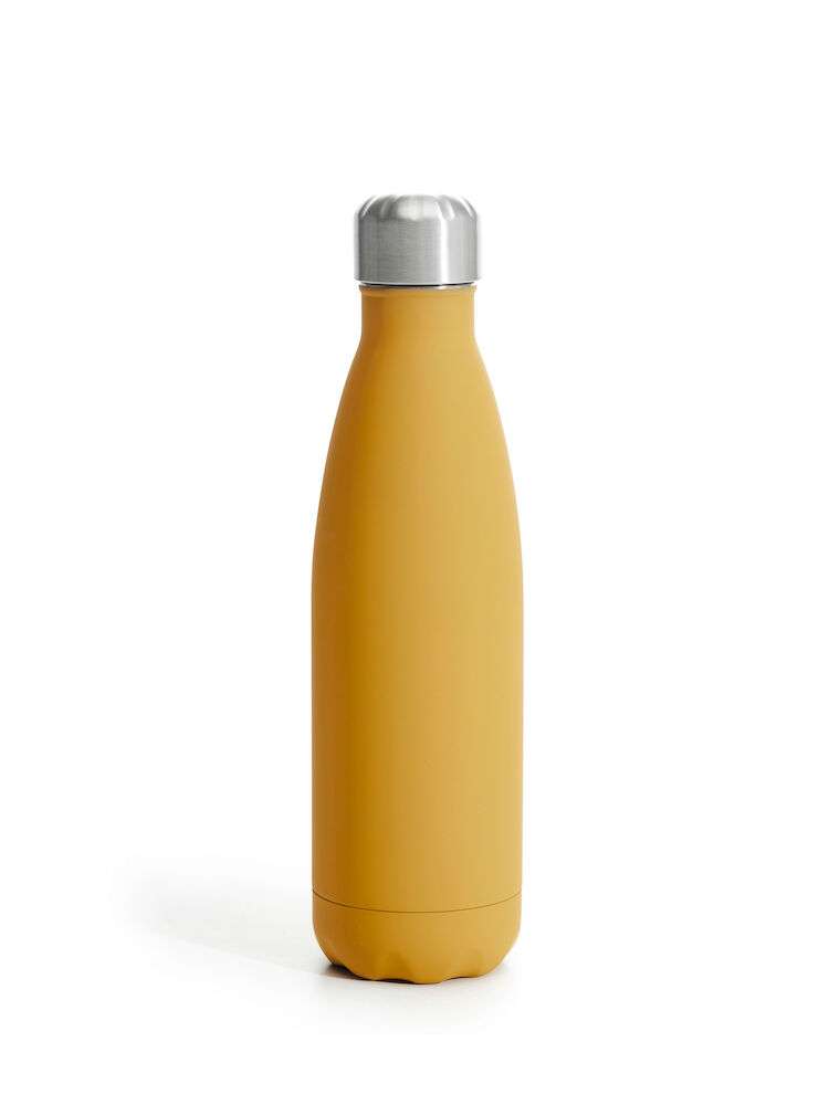 SF Steel bottle rubber finish yellow 50cl