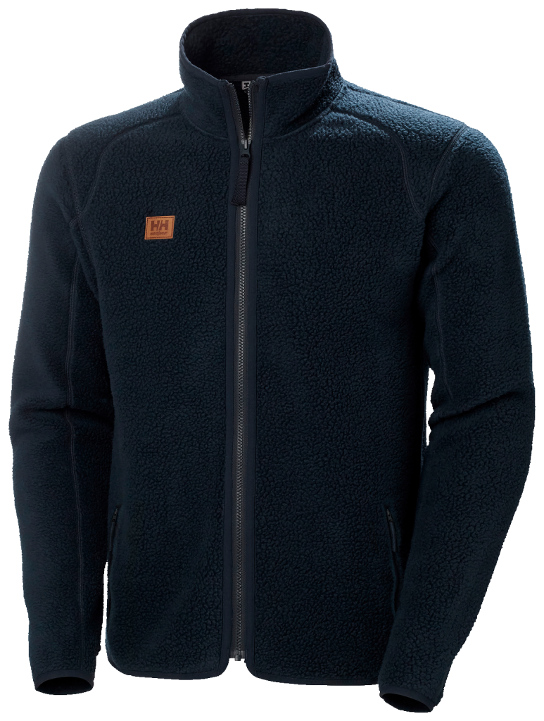 HH HERITAGE PILE JACKET 590NAVY