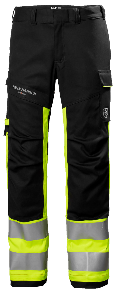 HH FYRE WORK PANT CL 1 369HIVIS
