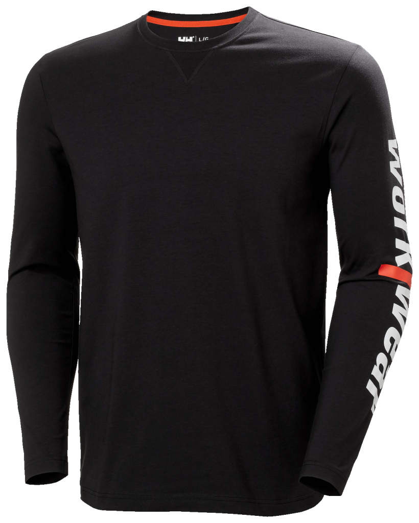HH WW GRAPHIC LONGSLEEVE 990BLACK