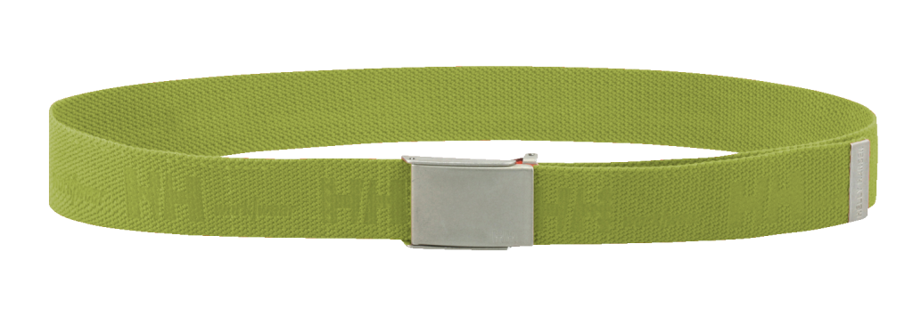 HH LOGO WEBBING BELT 430 DARK LIME