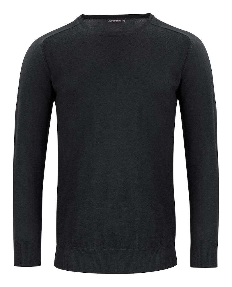 Merino U-Neck Black